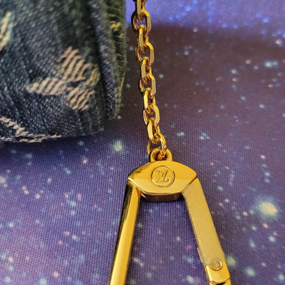 Louis Vuitton Blue Denim Mini Bag - Picture 4 of 12